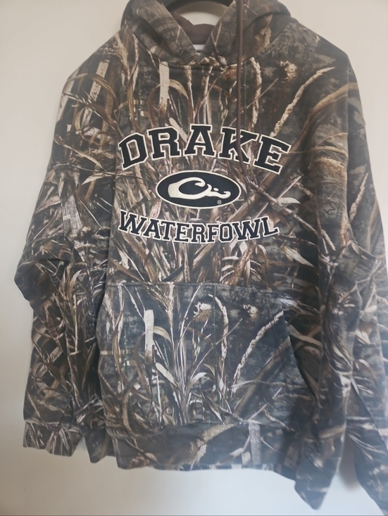 Drake Waterfowl Other - Drake Waterfowl Systems Realtree Max-5 Camo Hoodie XL Long Sleeve Cotton Blend